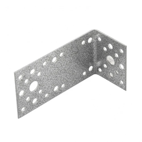 Крепежный уголок ассимичный 1.7 мм, KUAS 130x50 х 65 мм Сибртех