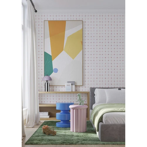 Столик приставной ingvild, D36 см, синий