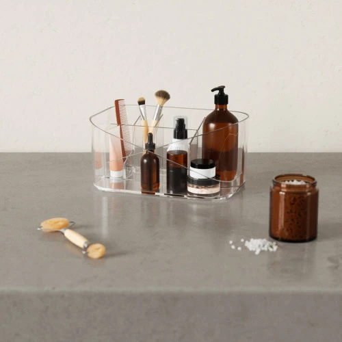 Органайзер для косметики glam, прозрачный