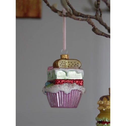 Набор ёлочных украшений glimmer selection из коллекции new year essential, 5 шт.