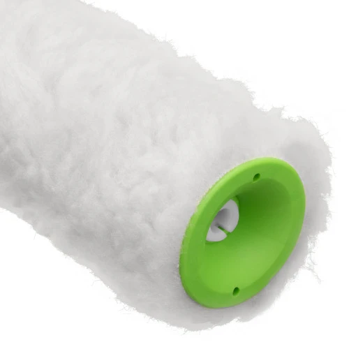 Валик сменный с натуральным мехом, 200 мм, ворс 12 мм, D 48 мм, D ручки 6 мм, Сибртех