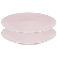 Набор обеденных тарелок simplicity, D26 см, розовые, 2 шт.