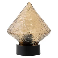 Светильник настольный frozen light, D20х23 см, янтарный