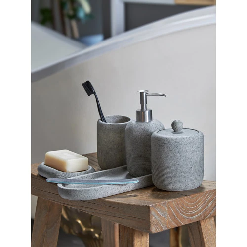 Подставка для ванных принадлежностей loup, темно-серая