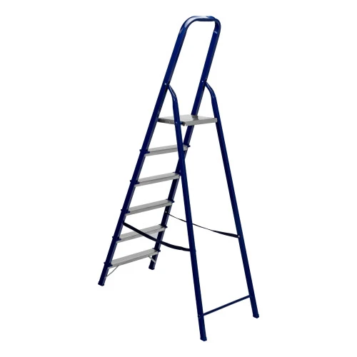 Стремянка, 6 ступеней, стальная, Сибртех