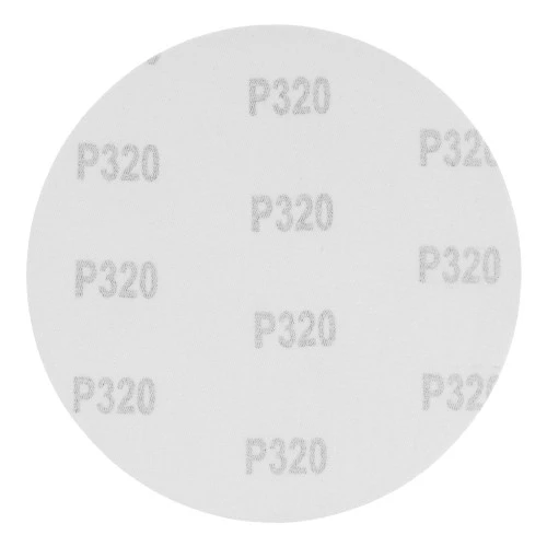 Круг абразивный на ворсовой подложке под "липучку", P 320, 150 мм, 5 шт Matrix