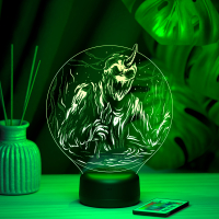 3D светильник  Светильник "Болотный монстр"