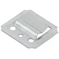 Кляймер №1, оцинкованный с гвоздями, 100 шт Сибртех