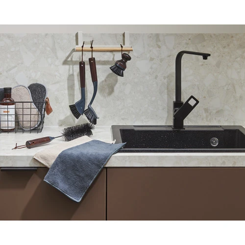 Набор салфеток из микрофибры cozy clean, 30х30 см, бежевые, 3 шт.