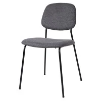 Стул tilla, рогожка, дымчато-серый