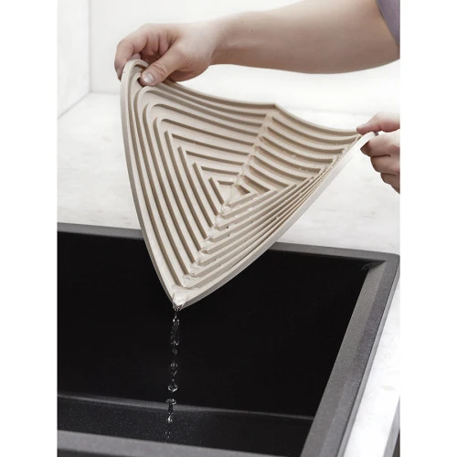 Коврик для сушки посуды dry flex, 34,6х44,6 см, бежевый