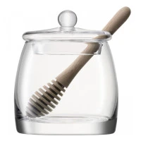 Банка для меда с ложкой serve, 590 мл