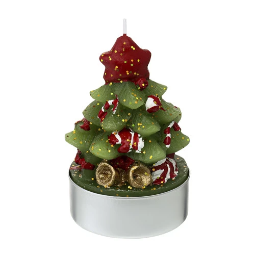 Набор декоративных свечей green miracle из коллекции new year essential, 6 шт.