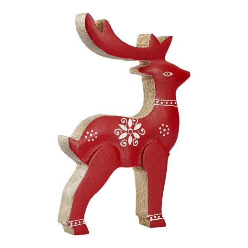 Декор новогодний reindeer rudolph из коллекции new year essential, 20 см