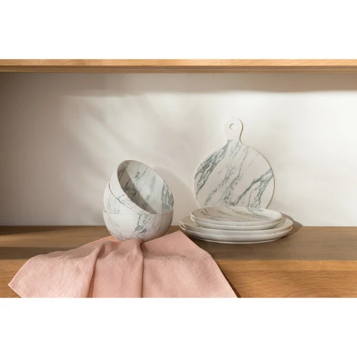 Набор тарелок marble, D21 см, 2 шт.