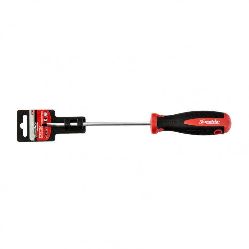 Отвертка Profi, SL6.5 х 150 мм, S2, двухкомпонентная рукоятка Matrix
