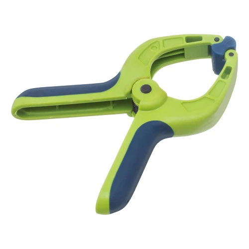 Струбцина клещеобразная 1-1/4, пластиковый корпус, двухкомпонентные рукоятки, усиленная пружина, 33 мм Сибртех