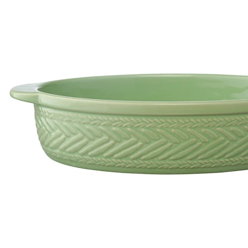 Блюдо для запекания country mill, 29,8х19 см, светло-зеленое