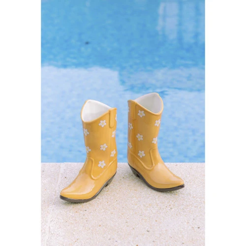 Ваза для цветов rodeo, 22,5 см, желтая