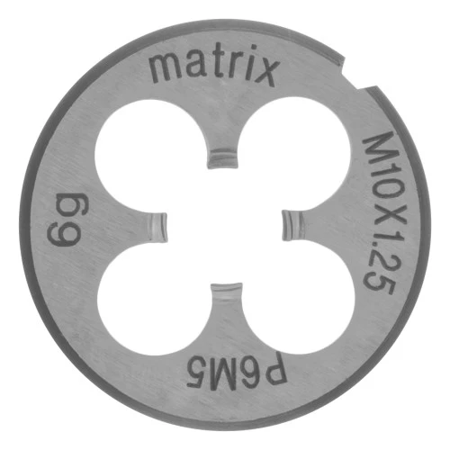 Плашка М10 х 1.25 мм, HSS Matrix