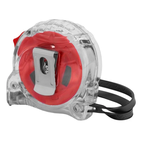 Рулетка Crystal,5 м х 19 мм,корпус из поликарбоната Matrix