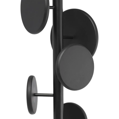 Вешалка напольная с полкой lingon, черная