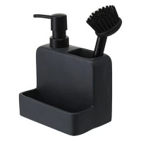 Диспенсер для мыла noble, 280 мл, графит