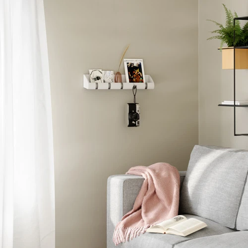 Вешалка-органайзер cubby белая