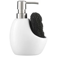 Диспенсер для мыла lystad, 460 мл, белый