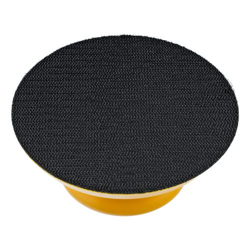 Брусок для шлифования, круглый, 125 мм, с "липучкой"// Denzel