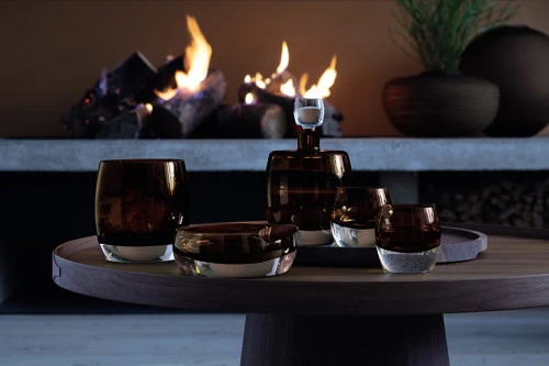 Декантер whisky club, 1,05 л, коричневый