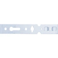 Пластина анкерная АО для оконного Профиля KBE, VEKA, 150 мм (58 c) цинк Сибртех