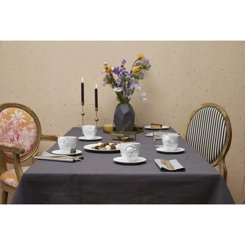 Чайная пара talent, goethe, 260 мл, белая