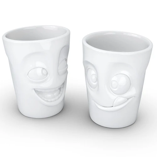 Набор кружек joking & tasty, 350 мл, белый, 2 шт.