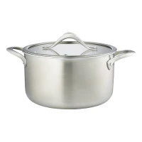 Кастрюля с крышкой 3ply etalon, D24 см, 6 л