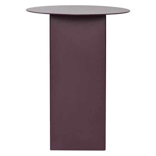 Столик журнальный silje, D38 см, сливовый