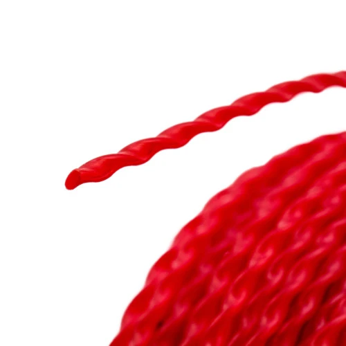 Леска для триммера овальная витая, 2.0 мм х 15 м, Сибртех