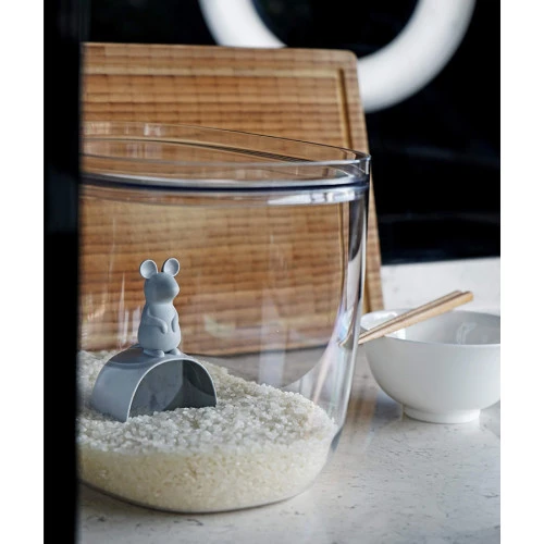 Контейнер с мерной ложкой lucky mouse, 7 л