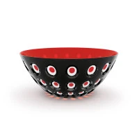 Салатник le murrine, D25 см, черный