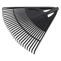 Грабли веерные пластиковые, 620 мм, 27 плоских зубьев, без черенка, Сибртех