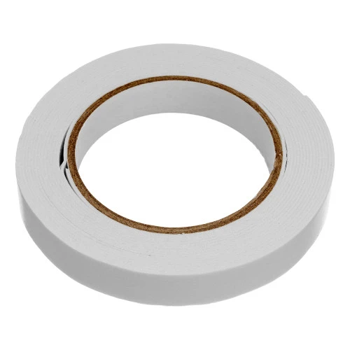 Лента клейкая на вспененной основе, двусторонняя белая 25 мм х 5 м Matrix