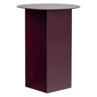 Столик журнальный silje, D38 см, сливовый
