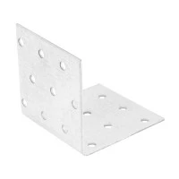 Крепежный уголок равносторонний 2 мм, KUR 60 x 60 x 60 мм Сибртех