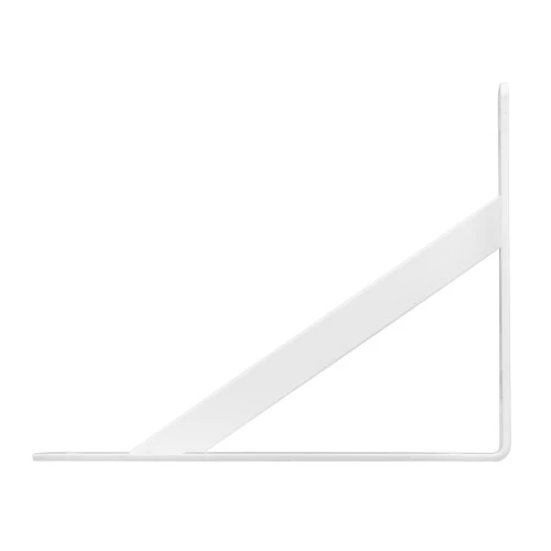 Кронштейн усиленный, 250 х 200 х 30 х 4 мм, белый Сибртех