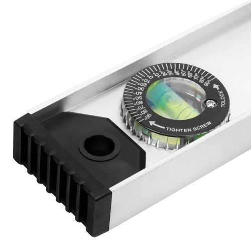 Уровень алюминиевый "Рельс", 1500 мм, 3 глазка (1 поворотный) Matrix