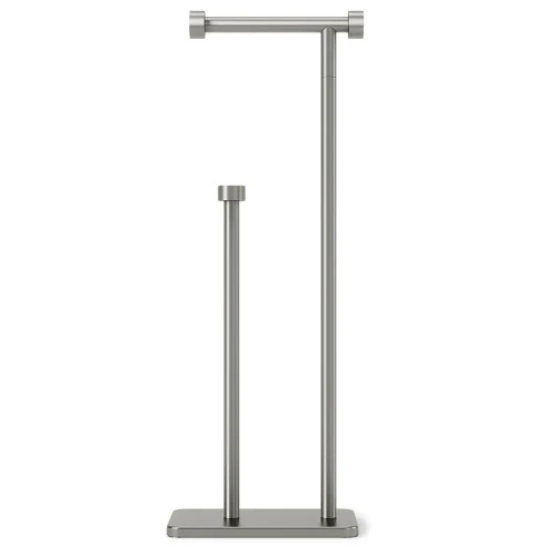 Держатель для туалетной бумаги cappa, 12х20х52 см, никель