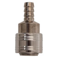 Муфта универсальная быстросъемная ("мама") со штуцером "елка" под шланг 10 мм, 1 шт, Stels