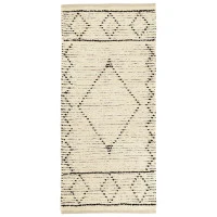 Ковер из переработанного хлопка dispur из коллекции ethnic, 70x160см