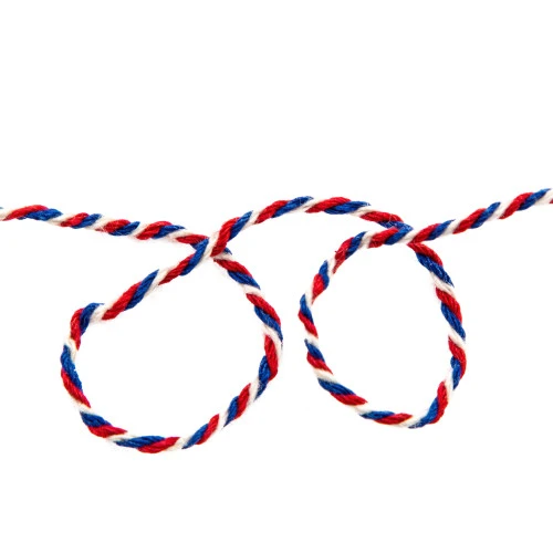 Нить ХБ 50 текс х 15, триколор, 120 м в диспенсере, вес 90 гр +- 5%, Сибртех