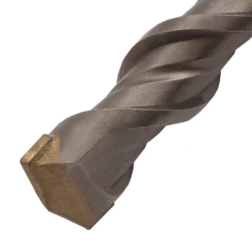 Бур по бетону, двойная спираль, три пылеотводящие кромки, 22 x 460 мм DENZEL